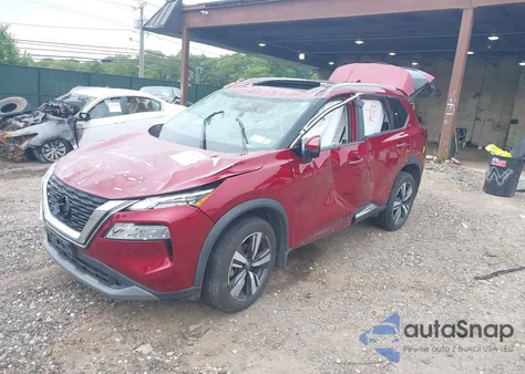 2021 Nissan Rogue Sl Intelligent Awd from USA, damaged, VIN 5N1AT3CBXMC706435